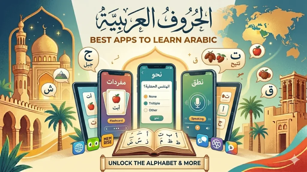 Learn to Read Arabic App –  The Best Options in 2026
