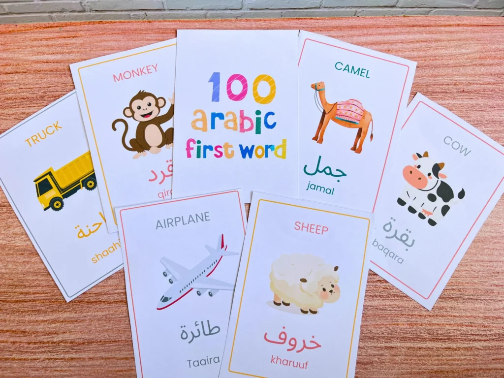 Arabic Vocabulary for Kids – The First 300 Words- In the Right Order